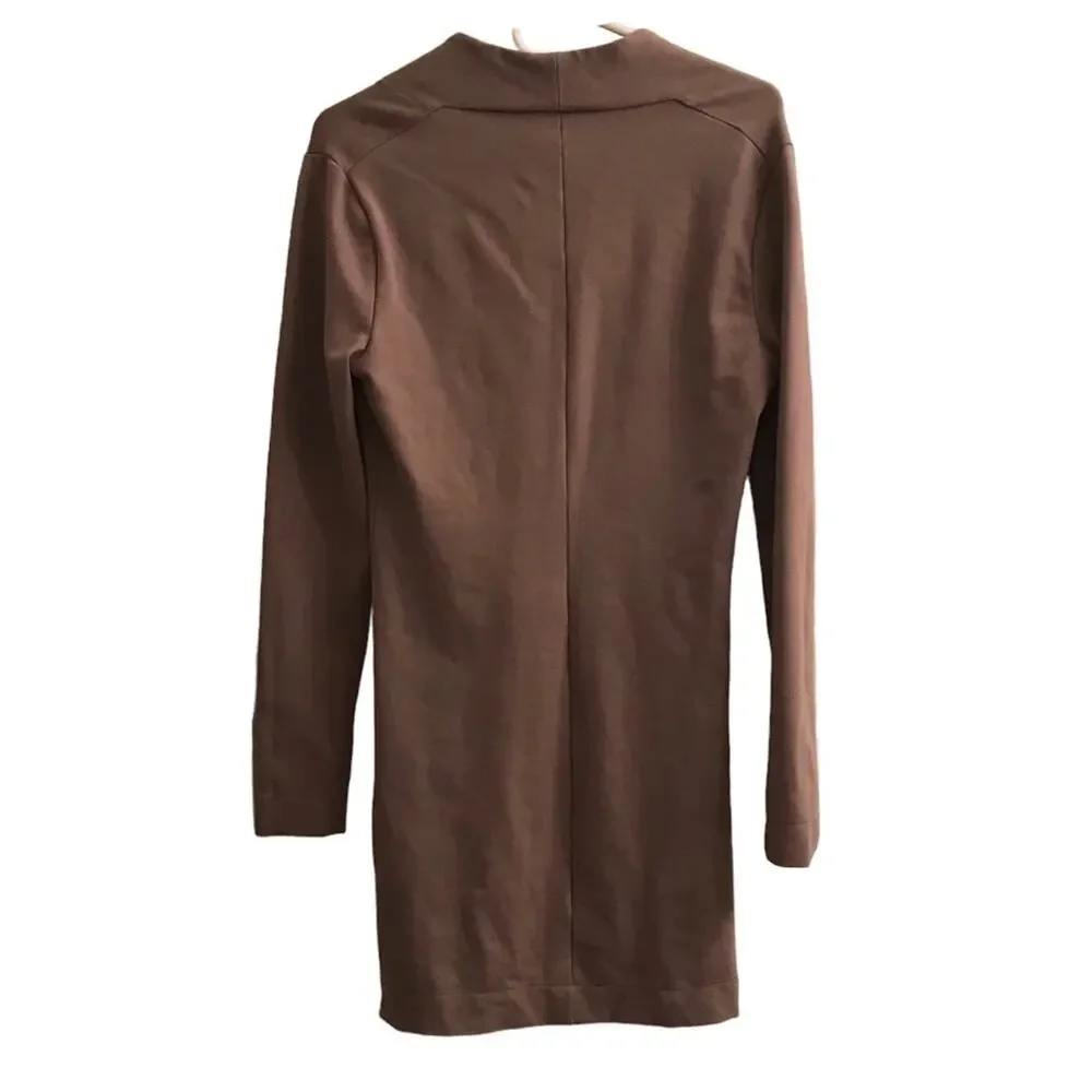Kate Spade Saturday Square Neckline Long Sleeve Shift Dress Size Small